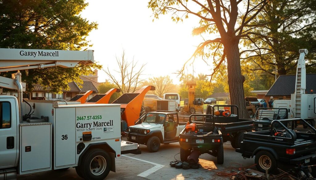 modern tree service equipment