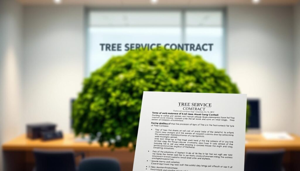 tree service contract terms